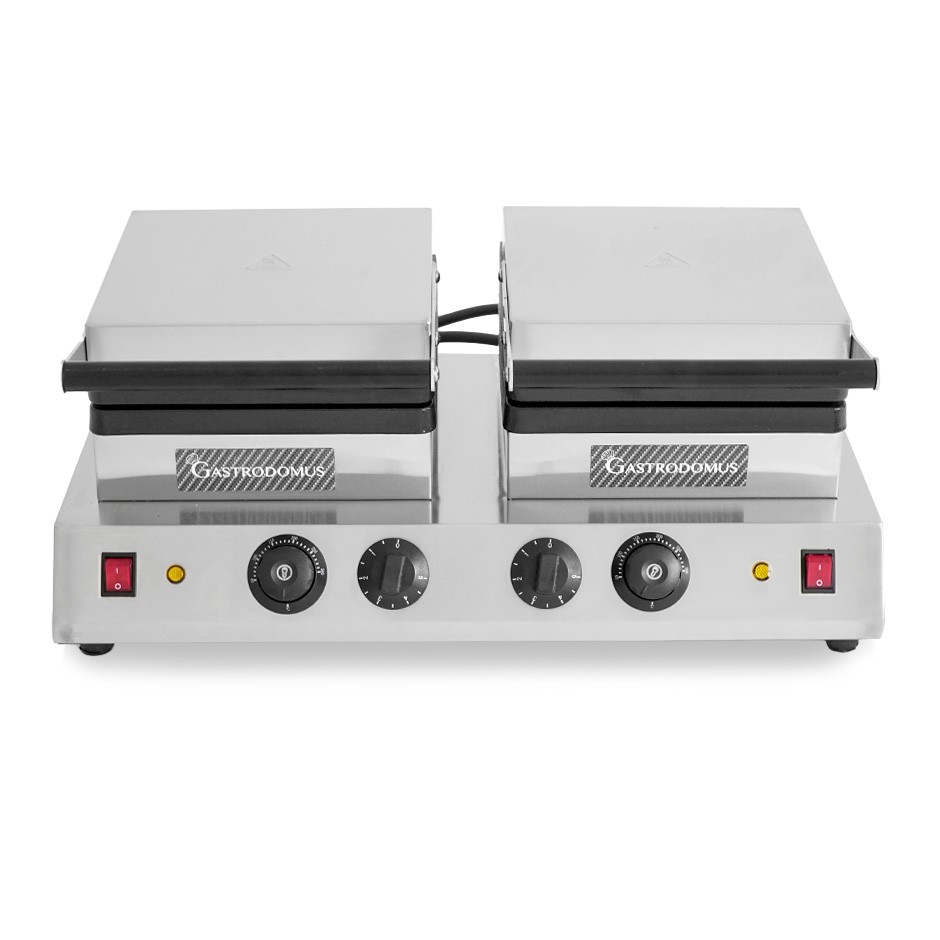 Waffeleisen, doppelt, 2Kwx2Kw,  B 600 mm x T 450 mm x H 250 mm