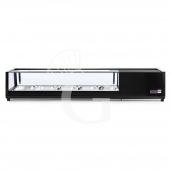 copy of Vetrina sushi - capacità 8 bacinelle GN1/3 - potenza 190 W