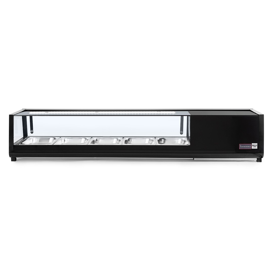 copy of Vetrina sushi - capacità 8 bacinelle GN1/3 - potenza 190 W