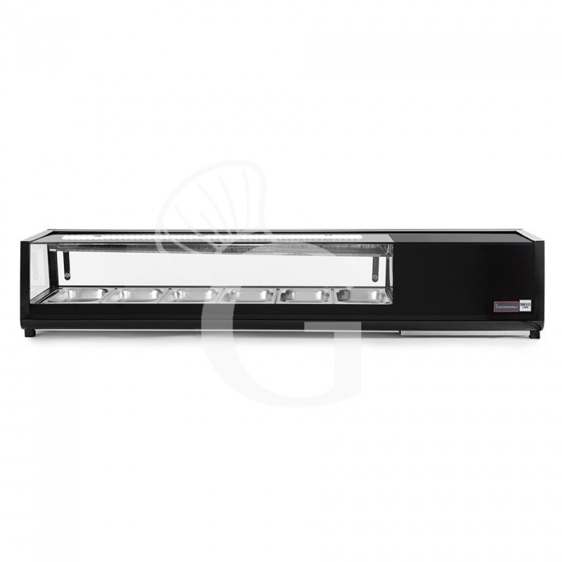 copy of Vetrina sushi - capacità 6 bacinelle GN1/3 - potenza 190 W