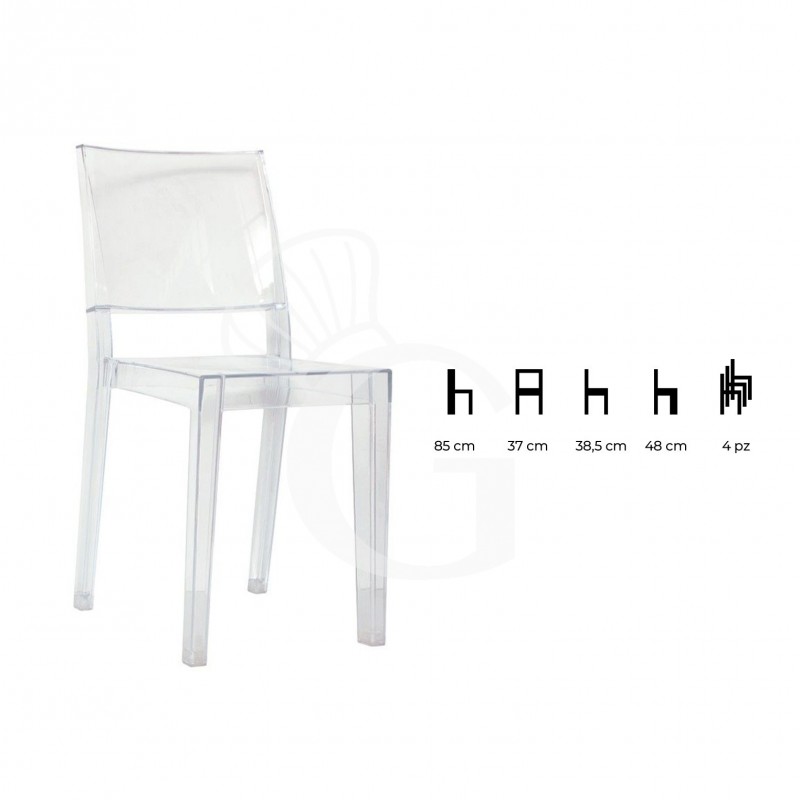 Stuhl "CRYSTAL", Polycarbonat