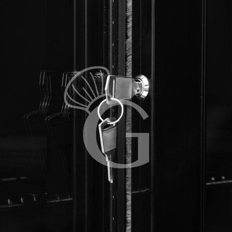 copy of Espositore refrigerato ventilato per bibite - capacità 133 LT - temp. +1° C/ + 10° C