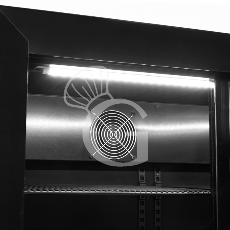 copy of Espositore refrigerato ventilato per bibite - capacità 133 LT - temp. +1° C/ + 10° C