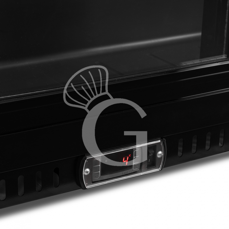 copy of Espositore refrigerato ventilato per bibite - capacità 133 LT - temp. +1° C/ + 10° C