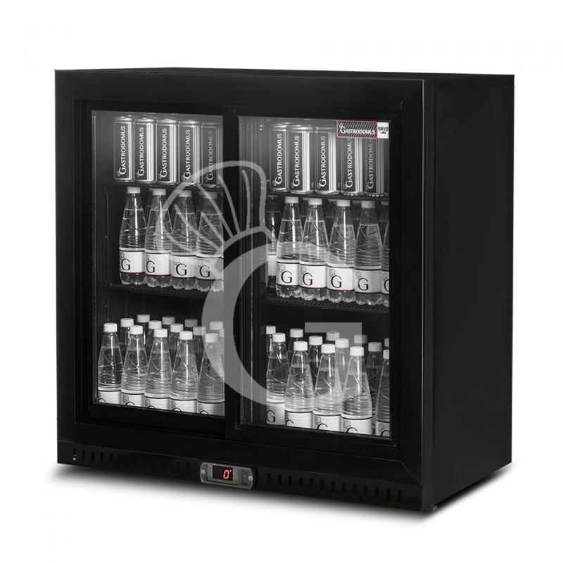 copy of Espositore refrigerato ventilato per bibite - capacità 133 LT - temp. +1° C/ + 10° C