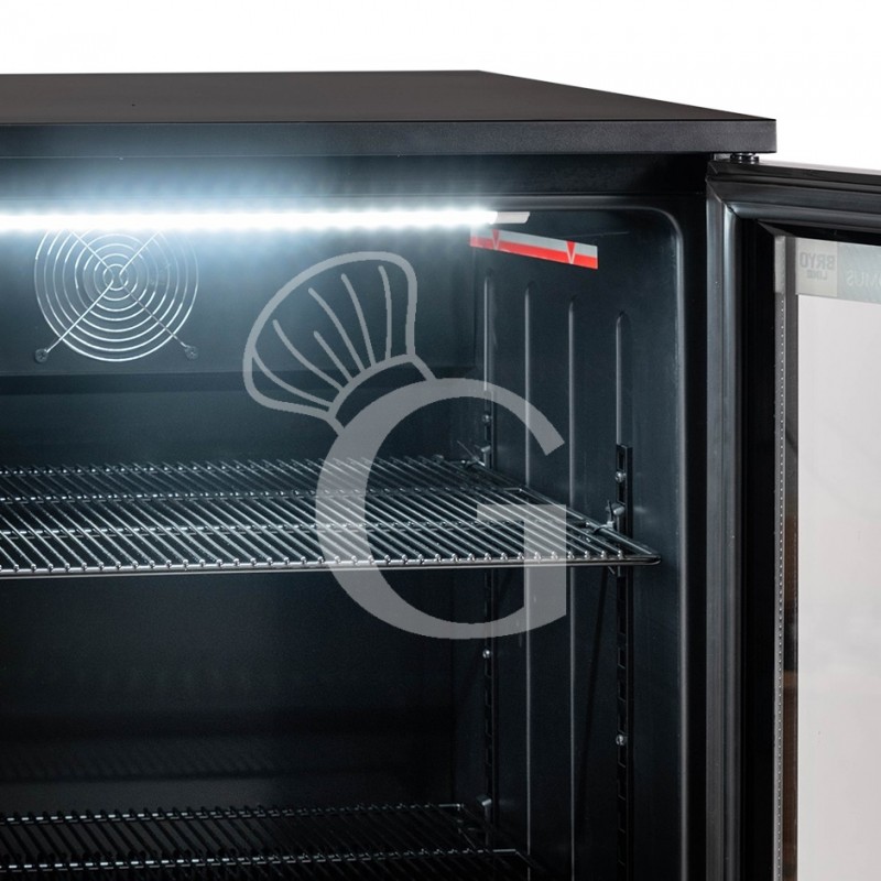 copy of Espositore refrigerato ventilato per bibite - capacità 133 LT - temp. +1° C/ + 10° C