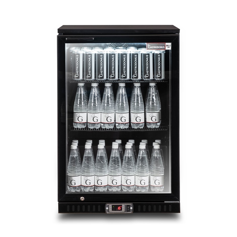 copy of Espositore refrigerato ventilato per bibite - capacità 133 LT - temp. +1° C/ + 10° C