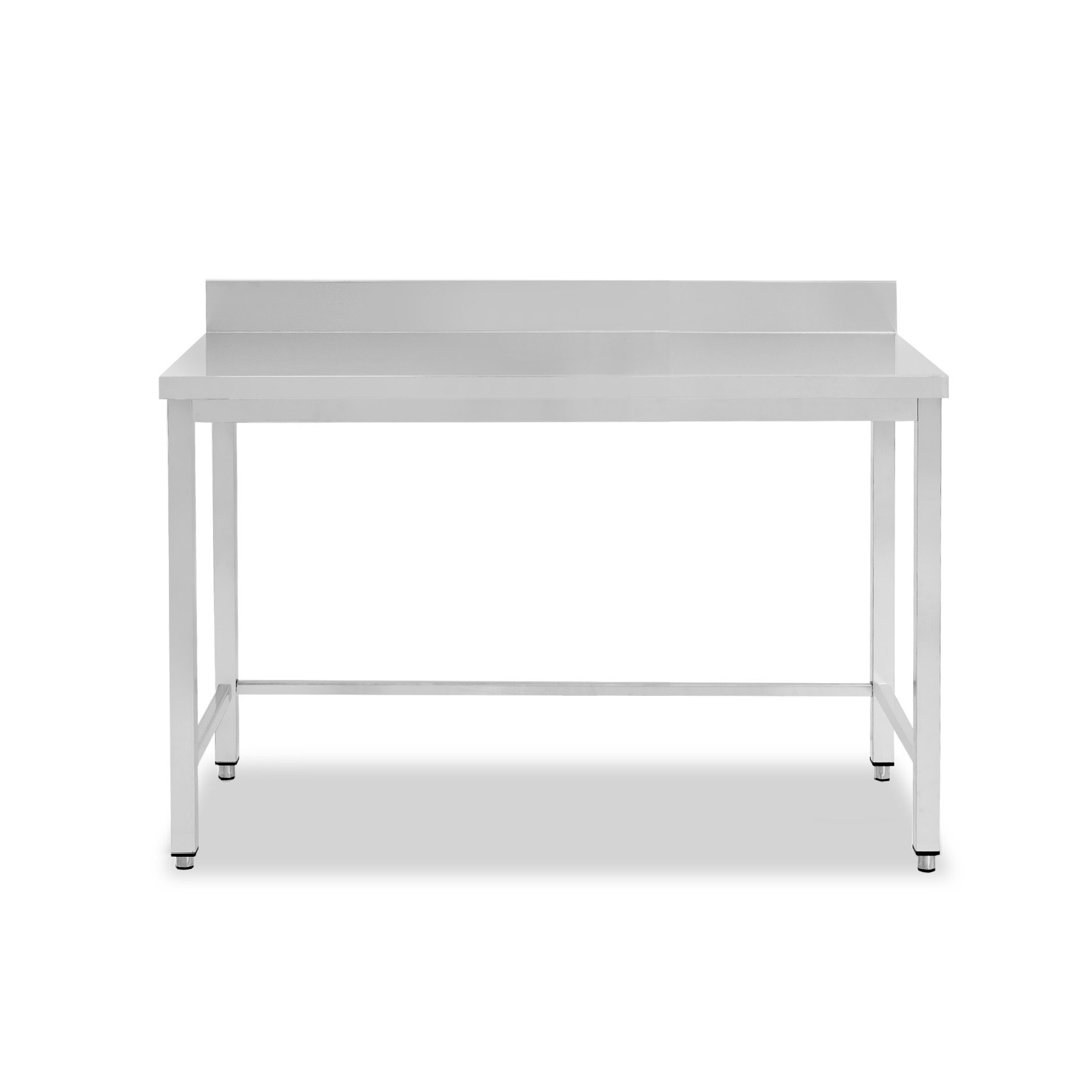 Edelstahltisch mit Aufsatz B 1300 mm x T 800 mm x H 950 mm