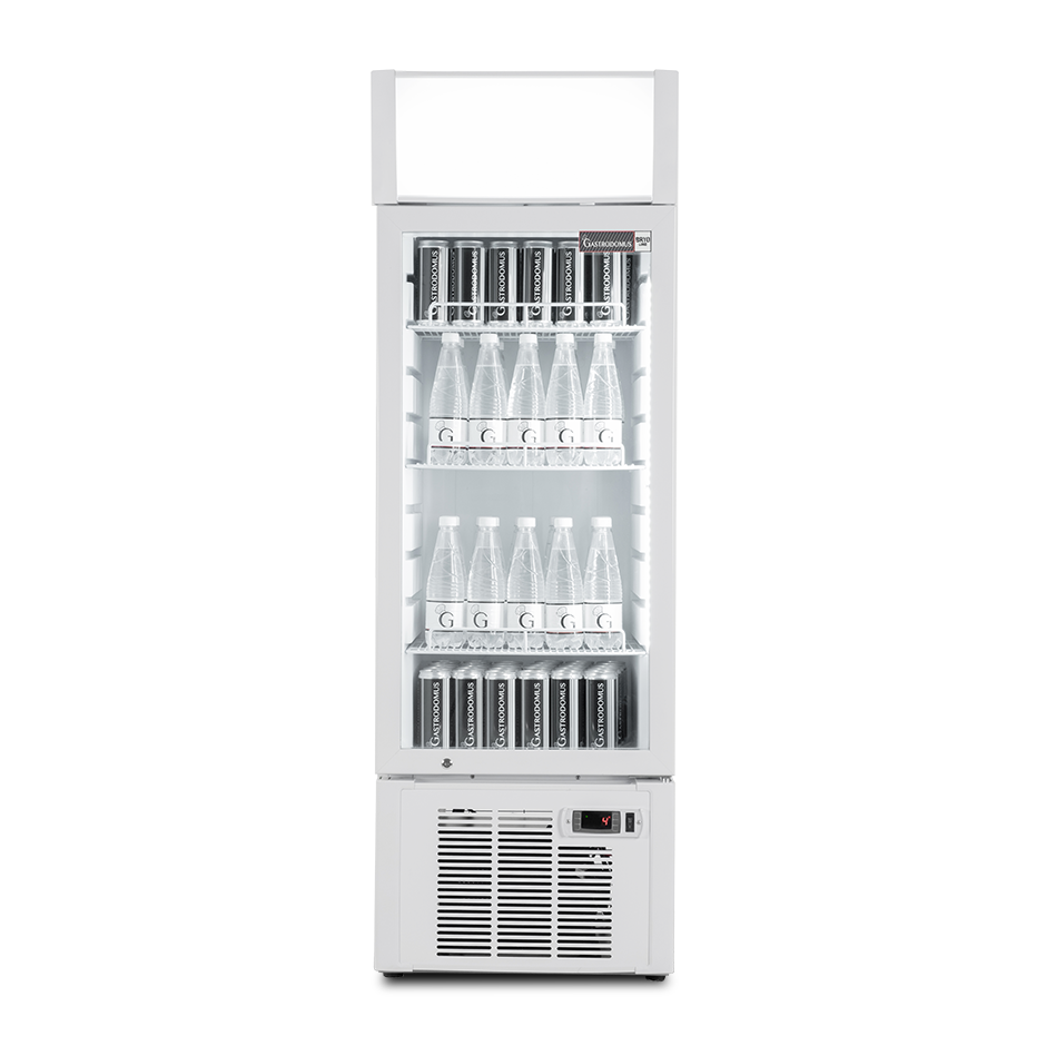 copy of Espositore refrigerato ventilato per bibite-  temp +2°C/+8°C - capacità 216 LT