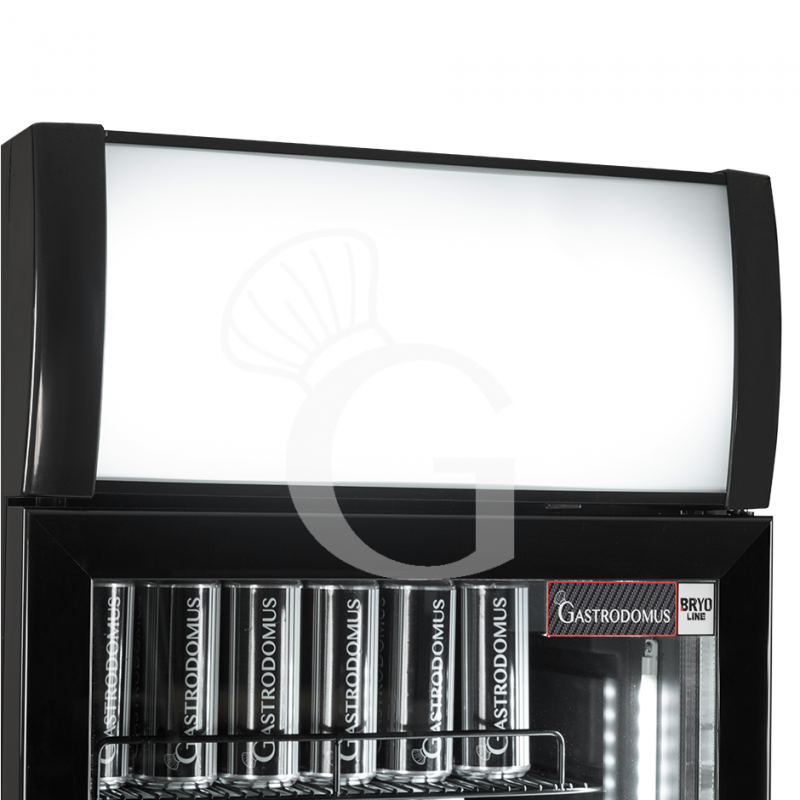 copy of Espositore refrigerato ventilato per bibite-  temp +2°C/+8°C - capacità 216 LT