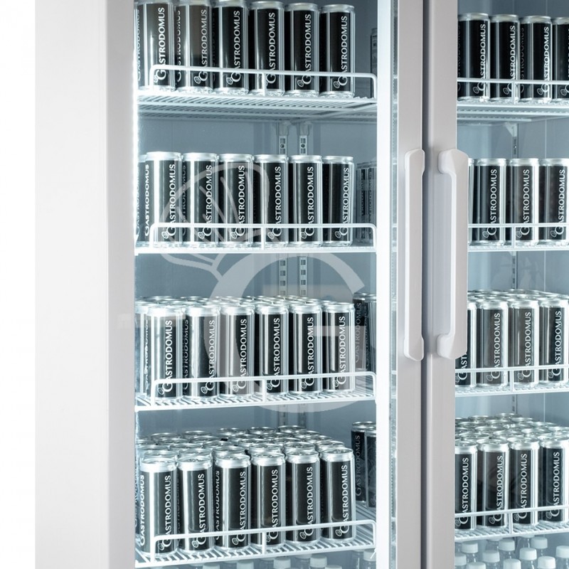 copy of Espositore refrigerato ventilato per bibite-  temp +2°C/+8°C - capacità 216 LT