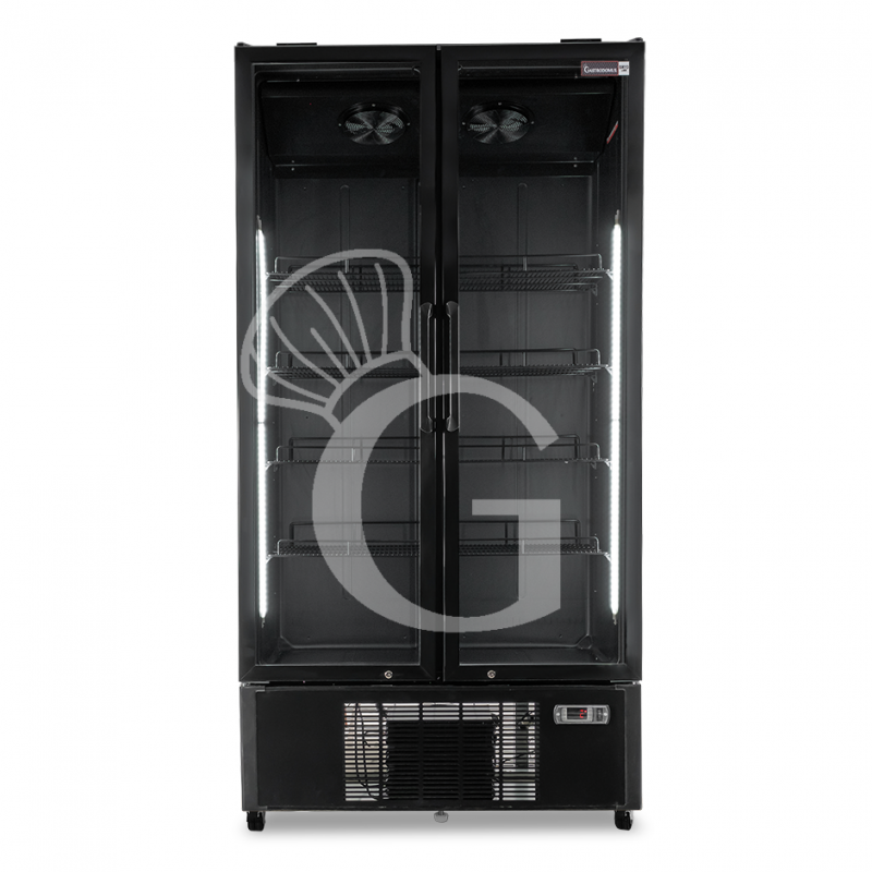 copy of Espositore refrigerato ventilato per bibite-  temp +2°C/+8°C - capacità 216 LT