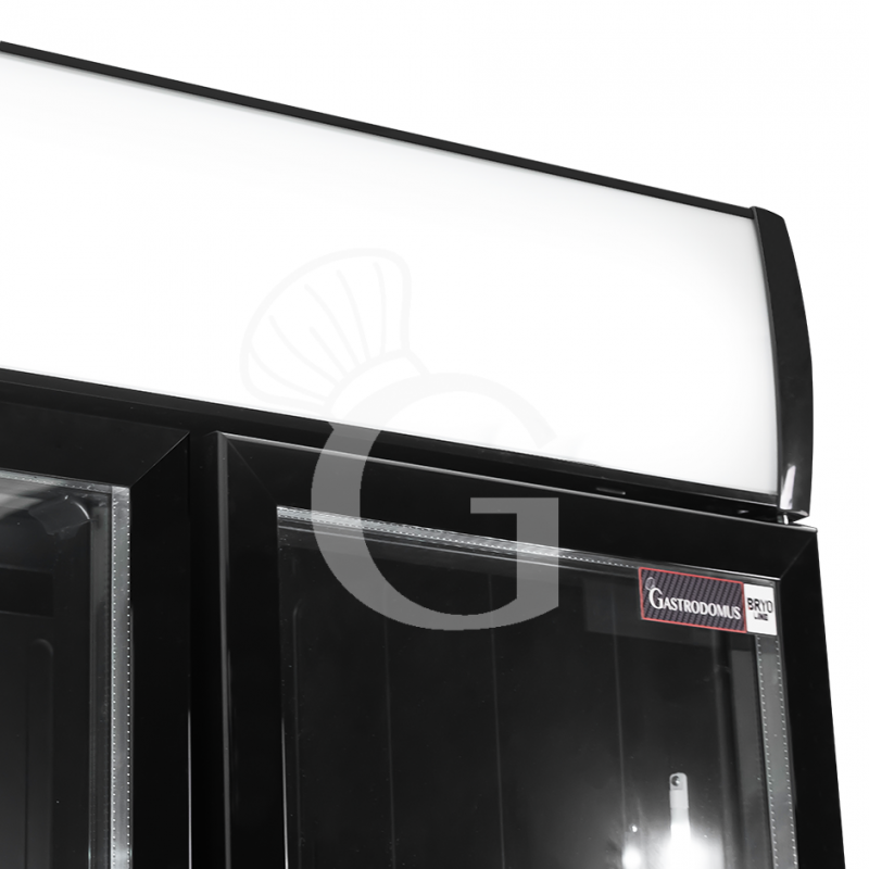 copy of Espositore refrigerato ventilato per bibite-  temp +2°C/+8°C - capacità 216 LT