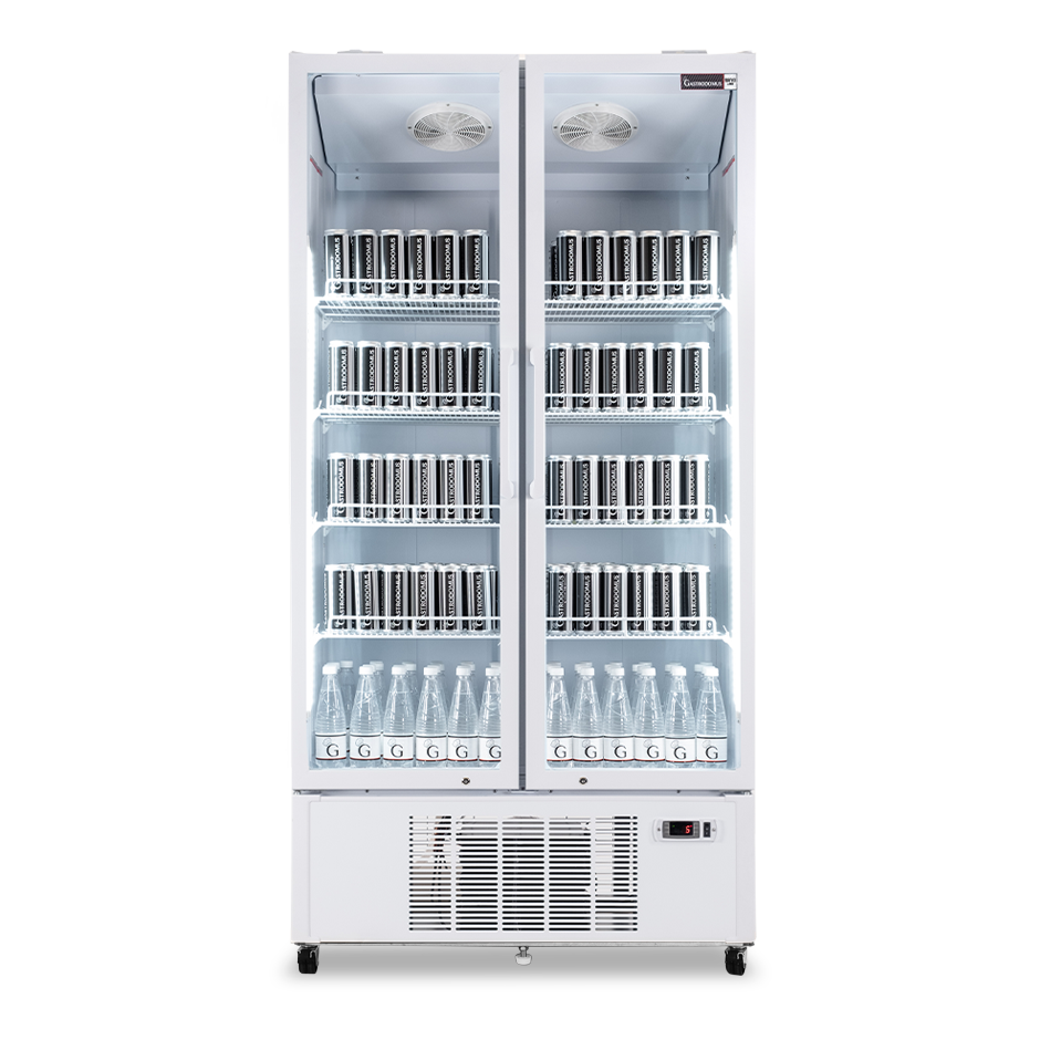 copy of Espositore refrigerato ventilato per bibite-  temp +2°C/+8°C - capacità 216 LT