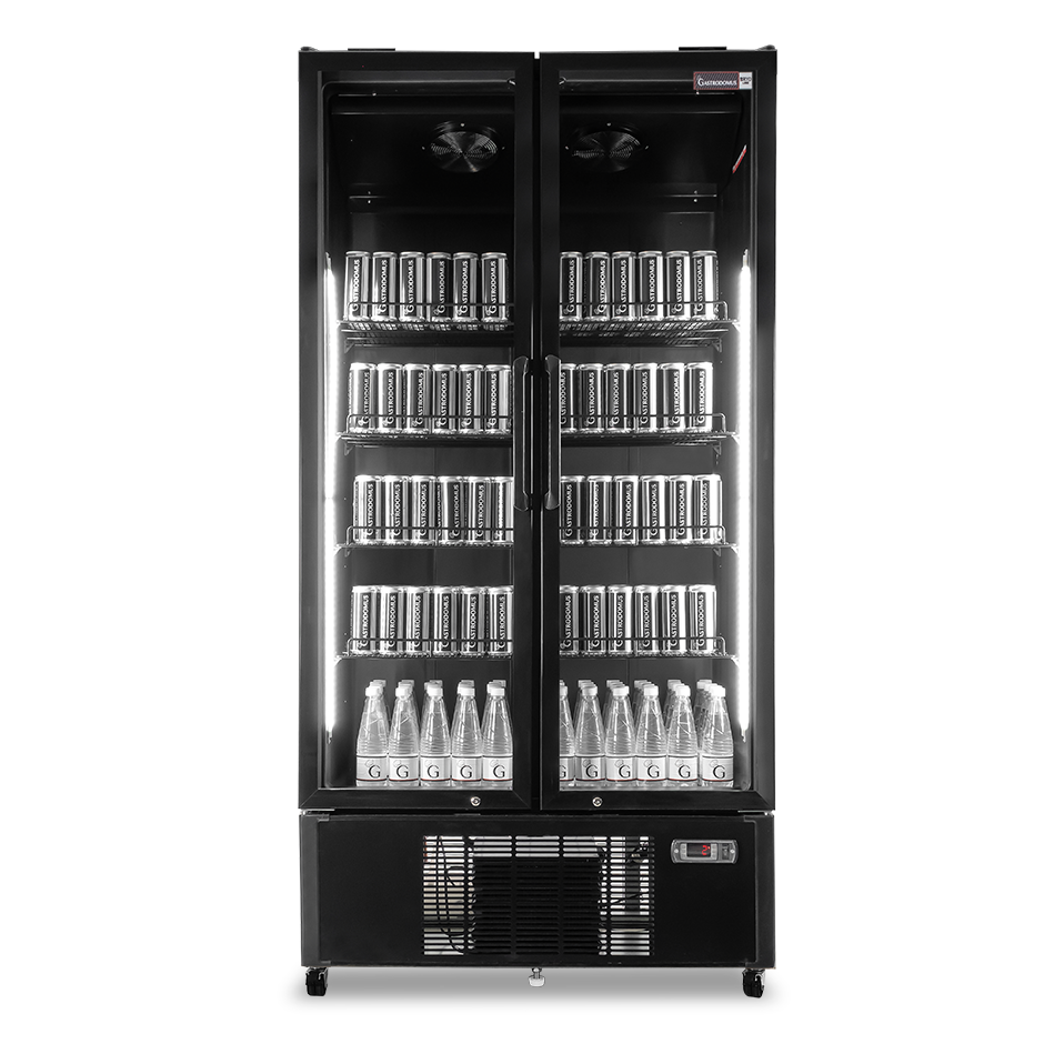 copy of Espositore refrigerato ventilato per bibite-  temp +2°C/+8°C - capacità 216 LT