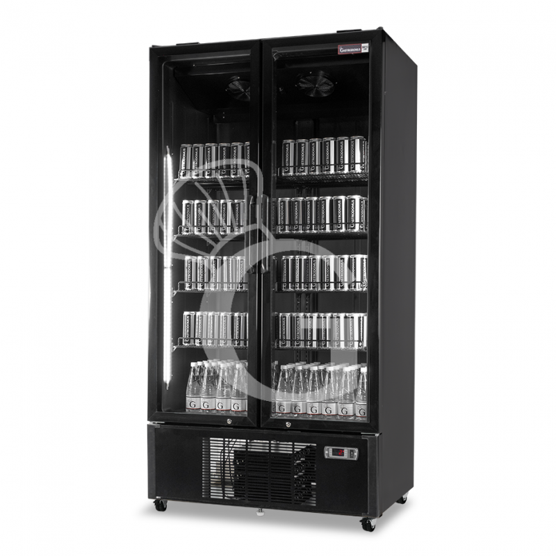 copy of Espositore refrigerato ventilato per bibite-  temp +2°C/+8°C - capacità 216 LT