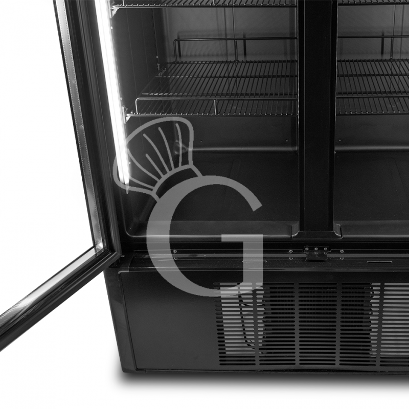 copy of Espositore refrigerato ventilato per bibite-  temp +2°C/+8°C - capacità 216 LT