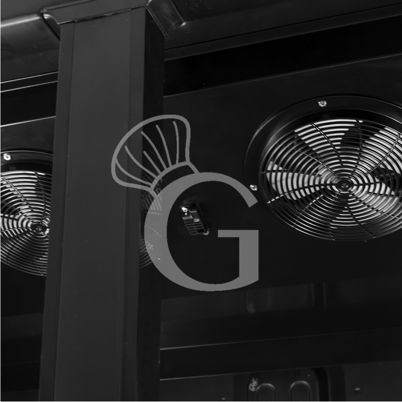 copy of Espositore refrigerato ventilato per bibite-  temp +2°C/+8°C - capacità 216 LT