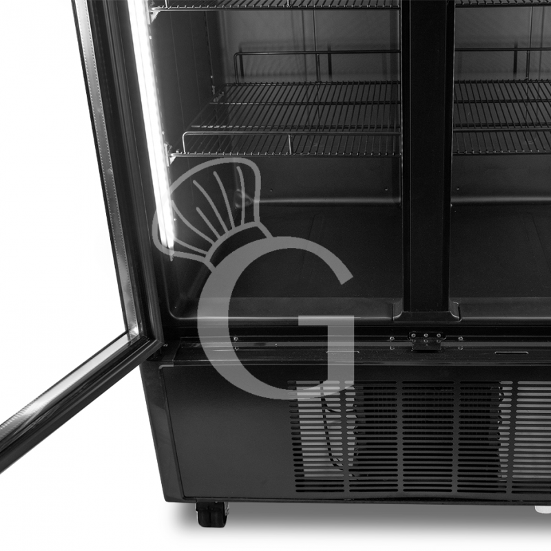 copy of Espositore refrigerato ventilato per bibite-  temp +2°C/+8°C - capacità 216 LT