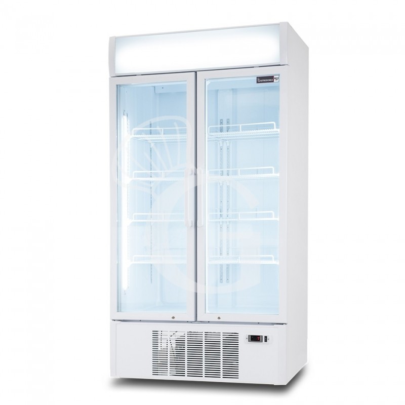 copy of Espositore refrigerato ventilato per bibite-  temp +2°C/+8°C - capacità 216 LT