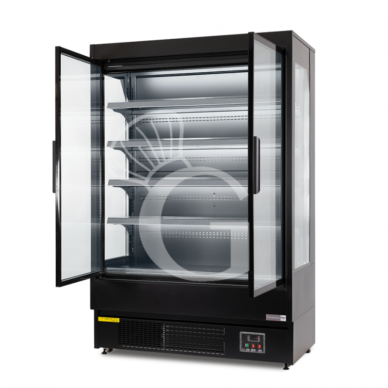 copy of Espositore refrigerato ventilato per bibite-  temp +2°C/+8°C - capacità 216 LT