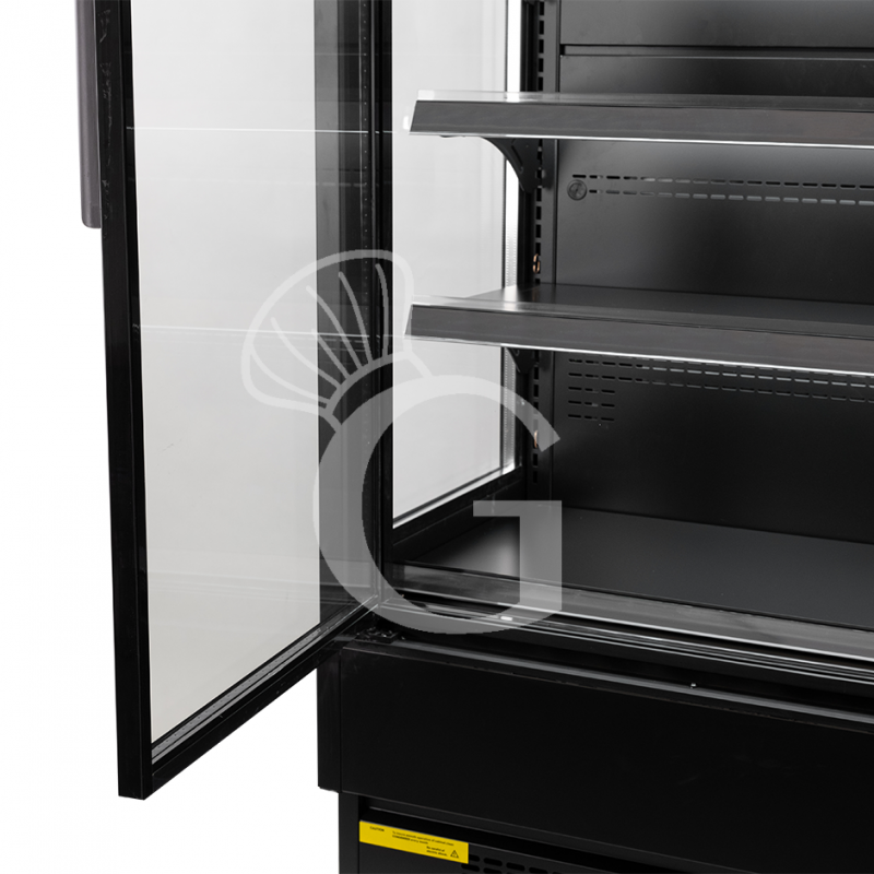 copy of Espositore refrigerato ventilato per bibite-  temp +2°C/+8°C - capacità 216 LT