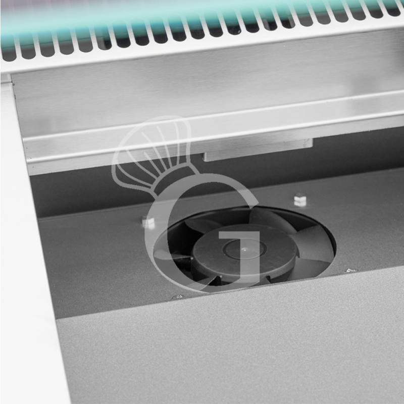 copy of Espositore refrigerato ventilato per bibite-  temp +2°C/+8°C - capacità 216 LT