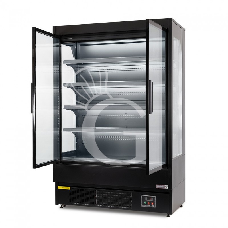 copy of Espositore refrigerato ventilato per bibite-  temp +2°C/+8°C - capacità 216 LT