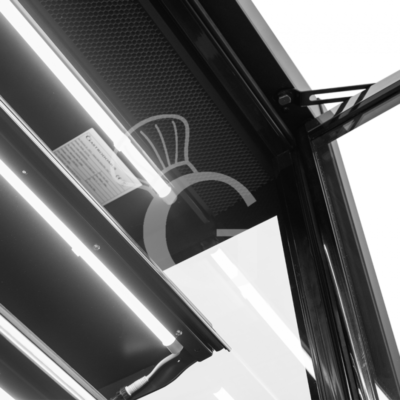 copy of Espositore refrigerato ventilato per bibite-  temp +2°C/+8°C - capacità 216 LT