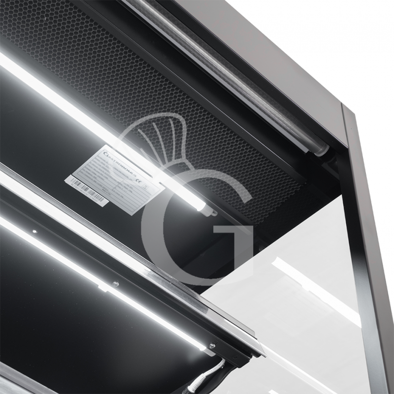 copy of Espositore refrigerato ventilato per bibite-  temp +2°C/+8°C - capacità 216 LT