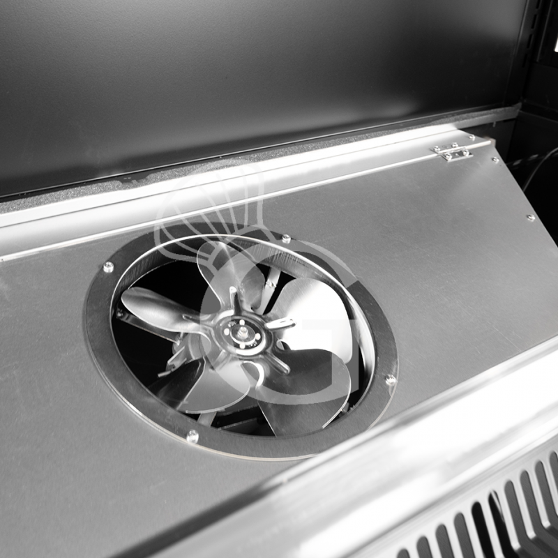 copy of Espositore refrigerato ventilato per bibite-  temp +2°C/+8°C - capacità 216 LT