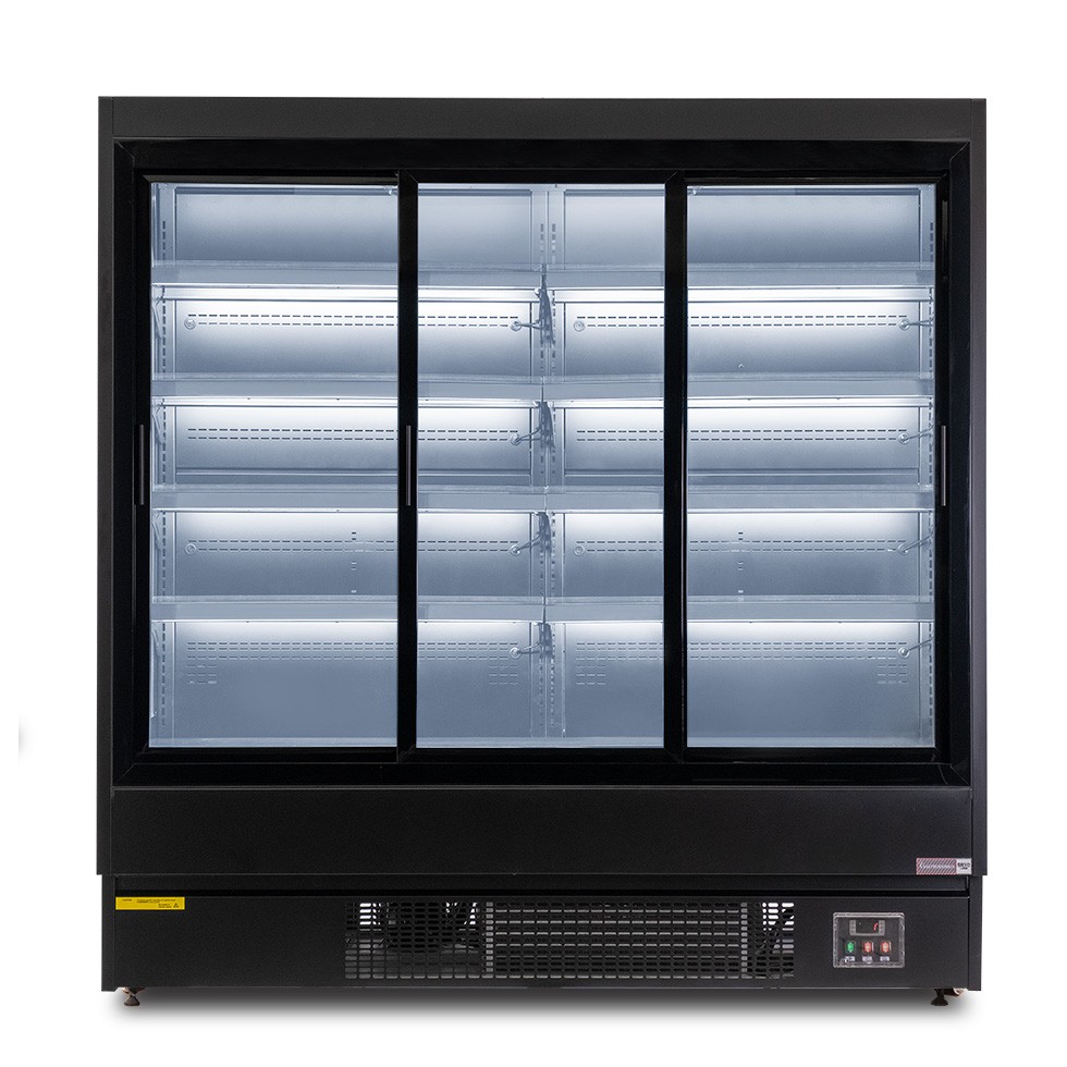 copy of Espositore refrigerato ventilato per bibite-  temp +2°C/+8°C - capacità 216 LT