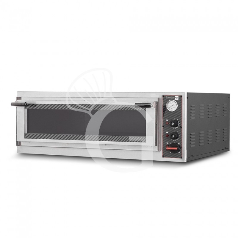 copy of Forno elettrico - porta vetro - 2 teglie 60x40 o 4 pizze diam. 40 cm - 1 camera - controllo meccanico