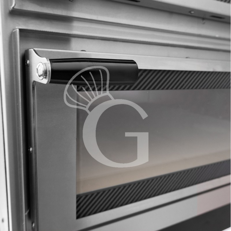 copy of Forno elettrico - porta vetro - 2 teglie 60x40 o 4 pizze diam. 40 cm - 1 camera - controllo meccanico