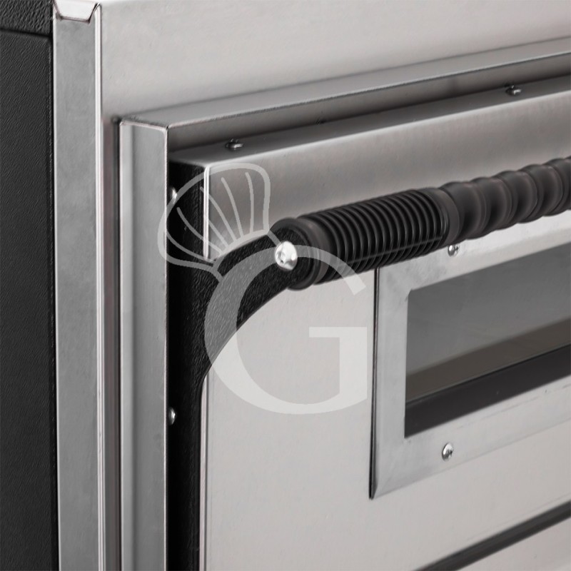 copy of Forno elettrico 2+2 teglie 60x40 o 9+9 pizze 35 cm - 2 camere - controllo meccanico