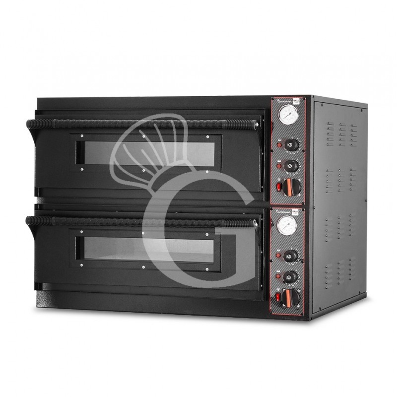 copy of Forno elettrico Estra44 per 8 pizze diametro 35 cm - 2 camere - controllo meccanico