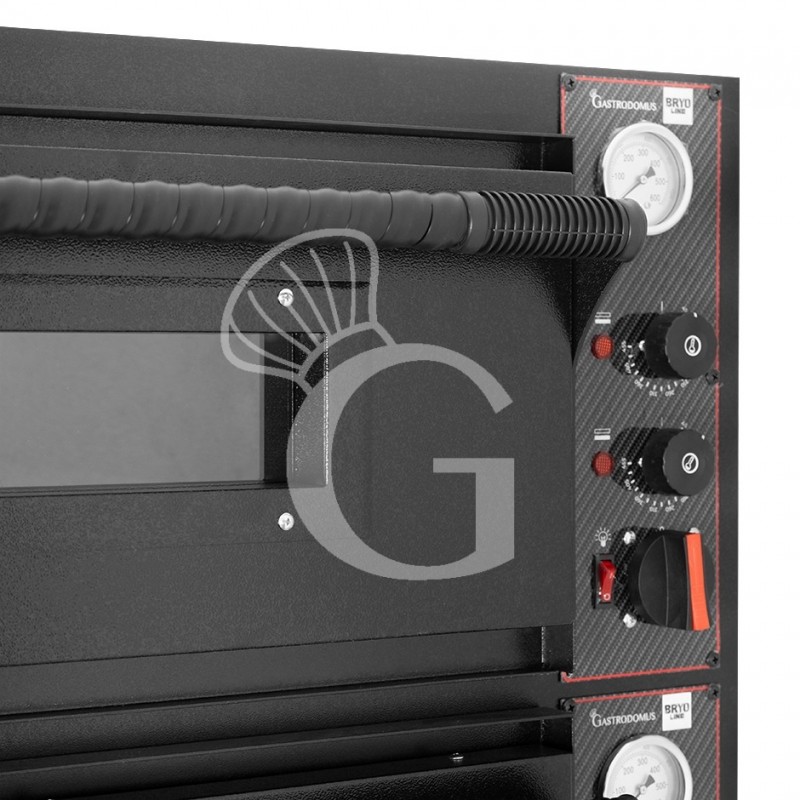 copy of Forno elettrico Estra44 per 8 pizze diametro 35 cm - 2 camere - controllo meccanico