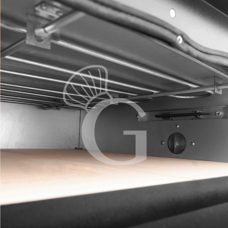 copy of Forno elettrico Estra44 per 8 pizze diametro 35 cm - 2 camere - controllo meccanico