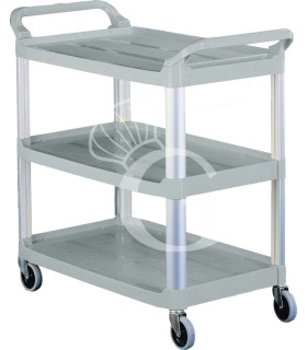 Mehrzweckwagen aus Kunststoff, B 850 mm x T 430 mm x H 980 mm