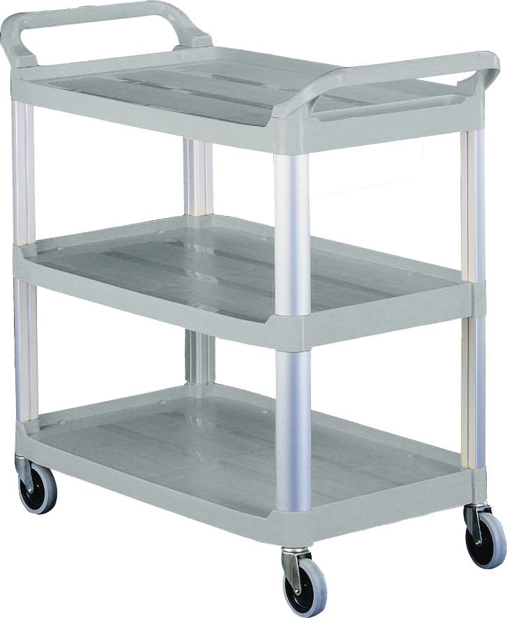 Mehrzweckwagen aus Kunststoff, B 850 mm x T 430 mm x H 980 mm