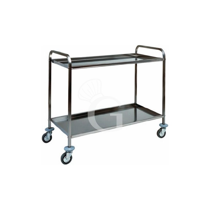 Servierwagen – Edelstahl – B 910 mm x T 570 mm x H 960 mm