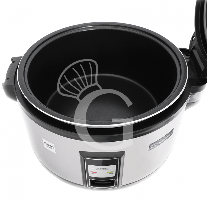 Reiskocher (23 Liter), Ø 580 mm, H 370 mm, 3 kW