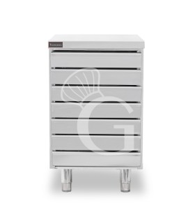 copy of Cassettiera inox per contenitore impasti pizza