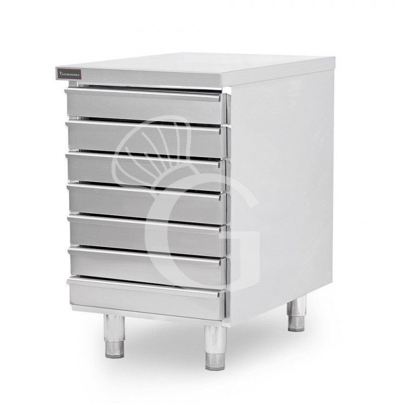 copy of Cassettiera inox per contenitore impasti pizza