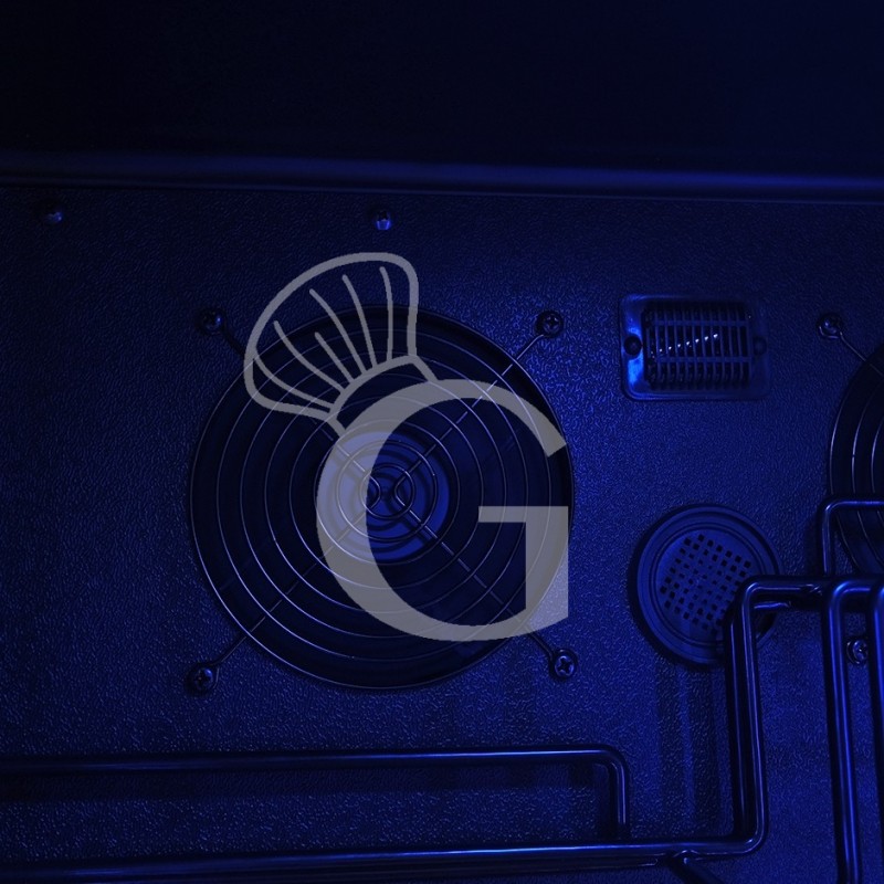 copy of Espositore refrigerato per vino - 3+1 ripiani cromati - capacità 85 LT - temp. + 4° C / + 10° C