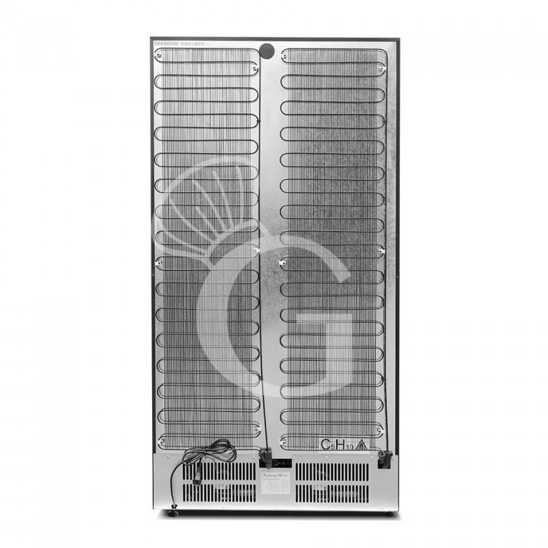 copy of Espositore refrigerato per vino - 3+1 ripiani cromati - capacità 85 LT - temp. + 4° C / + 10° C