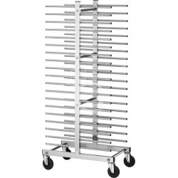 Hordenwagen, 40 Backblech (600x400 mm), B 510 mm x T 800 mm x H 1770 mm