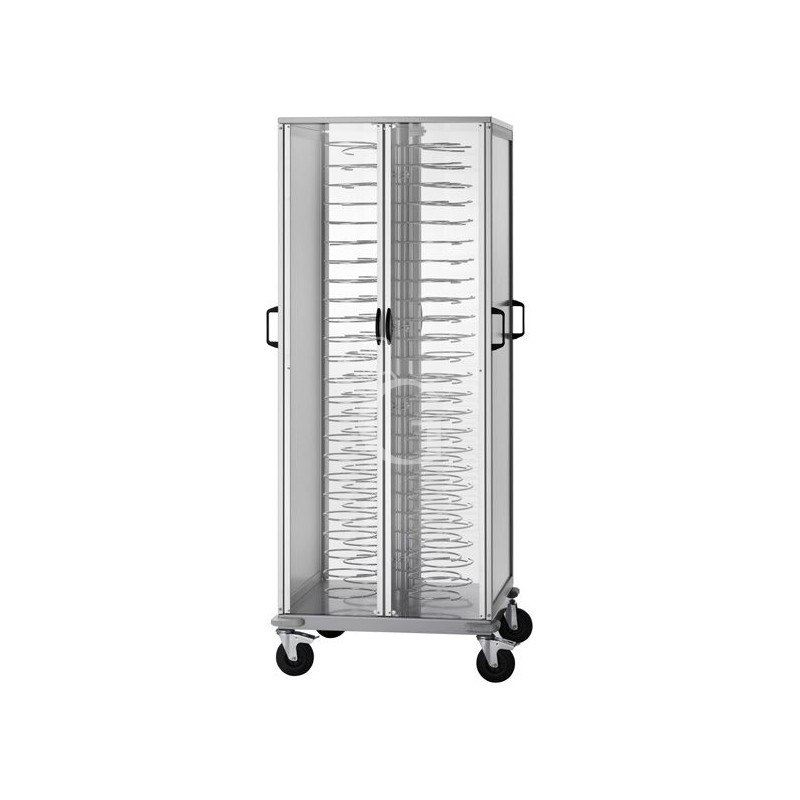 Geschirr Schrankwagen – 96 Teller 18/23 – B 750 mm x T 780 mm x H 1830 mm Geschirr Schrankwagen – 96 Teller 18/23 – B 750 mm x T 780 mm x H 1830 mm
