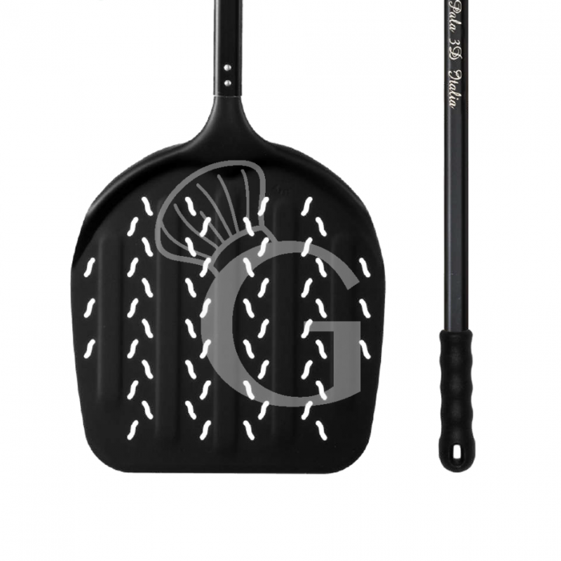 copy of Pala per infornare Italia 3D in alluminio - diametro 36 cm - altezza 170 cm