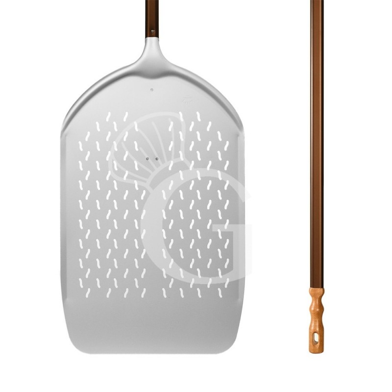 copy of Pala per pizza al metro in alluminio - 45 x 80 cm - altezza 170 cm